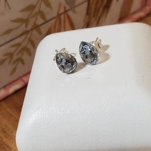 Swarovski 925 Sterling Silver pear